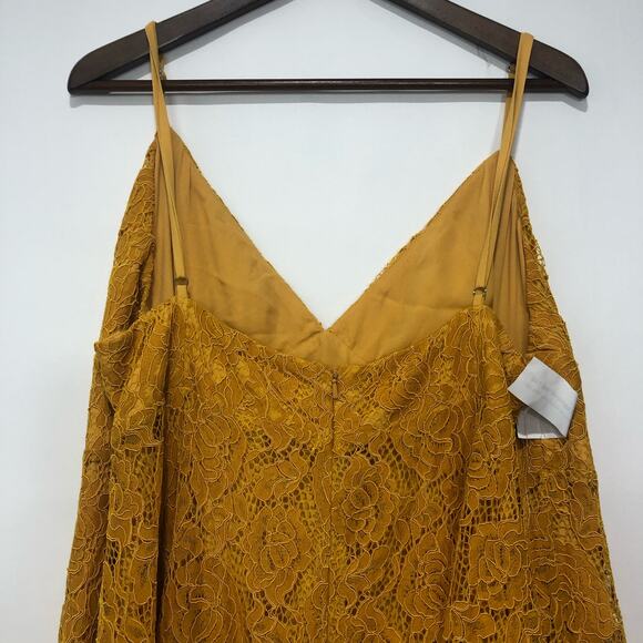 Anthropologie x BHLDN Fame and Partners Charlotte Lace Maxi Dress Size US 22 - Picture 8 of 9